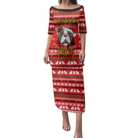 Give Your Heart Pitbull Dog Christmas Family Matching Puletasi and Hawaiian Shirt Xmas Holiday Patterns - Wonder Print Shop