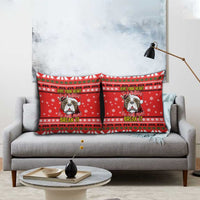 Give Your Heart Pitbull Dog Christmas Pillow Cover Xmas Holiday Patterns - Wonder Print Shop