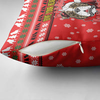 Give Your Heart Pitbull Dog Christmas Pillow Cover Xmas Holiday Patterns - Wonder Print Shop