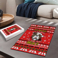 Give Your Heart Pitbull Dog Christmas Puzzle Xmas Holiday Patterns - Wonder Print Shop