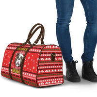 Give Your Heart Pitbull Dog Christmas Travel Bag Xmas Holiday Patterns - Wonder Print Shop