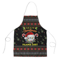 Golf Pajama Christmas Apron Xmas Holiday Patterns - Wonder Print Shop