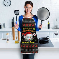 Golf Pajama Christmas Apron Xmas Holiday Patterns - Wonder Print Shop