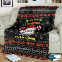 Golf Pajama Christmas Blanket Xmas Holiday Patterns - Wonder Print Shop
