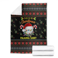 Golf Pajama Christmas Blanket Xmas Holiday Patterns - Wonder Print Shop