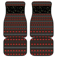 Golf Pajama Christmas Car Mats Xmas Holiday Patterns - Wonder Print Shop