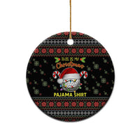 Golf Pajama Christmas Ceramic Ornament Xmas Holiday Patterns - Wonder Print Shop