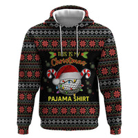Golf Pajama Christmas Hoodie Xmas Holiday Patterns - Wonder Print Shop