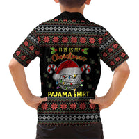 Golf Pajama Christmas Kid Hawaiian Shirt Xmas Holiday Patterns - Wonder Print Shop