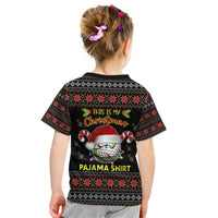Golf Pajama Christmas Kid T Shirt Xmas Holiday Patterns - Wonder Print Shop