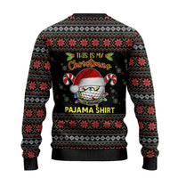 Golf Pajama Christmas Ugly Christmas Sweater Xmas Holiday Patterns - Wonder Print Shop