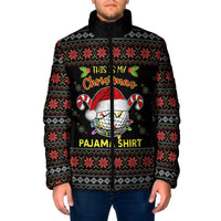 Golf Pajama Christmas Padded Jacket Xmas Holiday Patterns - Wonder Print Shop