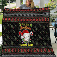 Golf Pajama Christmas Quilt Xmas Holiday Patterns - Wonder Print Shop
