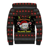 Golf Pajama Christmas Sherpa Hoodie Xmas Holiday Patterns - Wonder Print Shop