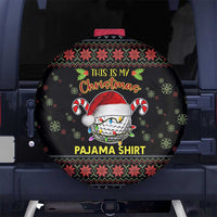 Golf Pajama Christmas Spare Tire Cover Xmas Holiday Patterns - Wonder Print Shop
