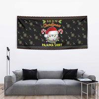 Golf Pajama Christmas Tapestry Xmas Holiday Patterns - Wonder Print Shop
