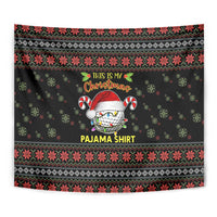 Golf Pajama Christmas Tapestry Xmas Holiday Patterns - Wonder Print Shop