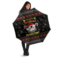 Golf Pajama Christmas Umbrella Xmas Holiday Patterns - Wonder Print Shop