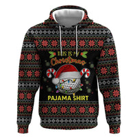 Golf Pajama Christmas Zip Hoodie Xmas Holiday Patterns - Wonder Print Shop