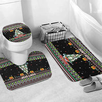 Christmas Unicorn Bathroom Set with Don't Stop Believin Quote Tree Lights and Festive - Wonder Print Shop