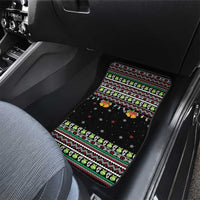 Christmas Unicorn Car Mats with Don't Stop Believin Quote Tree Lights and Festive - Wonder Print Shop