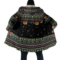 Christmas Unicorn Cloak with Don't Stop Believin Quote Tree Lights and Festive - Wonder Print Shop