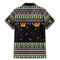Christmas Unicorn Family Matching Mermaid Dress and Hawaiian Shirt with Don't Stop Believin Quote Tree Lights and Festive - Wonder Print Shop