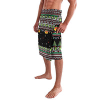 Christmas Unicorn Lavalava with Don't Stop Believin Quote Tree Lights and Festive - Wonder Print Shop