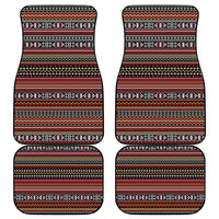 Funny Unicorn Workout Car Mats with Squat Like No Tomorrow Quote and Rainbow Tribal - Wonder Print Shop