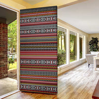 Funny Unicorn Workout Door Cover with Squat Like No Tomorrow Quote and Rainbow Tribal - Wonder Print Shop