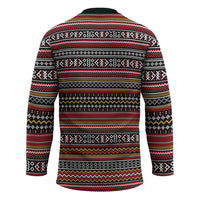 Funny Unicorn Workout Hockey Jersey with Squat Like No Tomorrow Quote and Rainbow Tribal - Wonder Print Shop