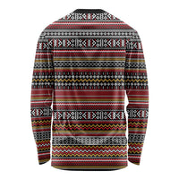 Funny Unicorn Workout Long Sleeve Shirt with Squat Like No Tomorrow Quote and Rainbow Tribal - Wonder Print Shop