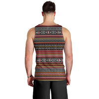 Funny Unicorn Workout Men Tank Top with Squat Like No Tomorrow Quote and Rainbow Tribal - Wonder Print Shop