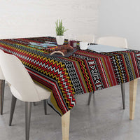 Funny Unicorn Workout Tablecloth with Squat Like No Tomorrow Quote and Rainbow Tribal - Wonder Print Shop