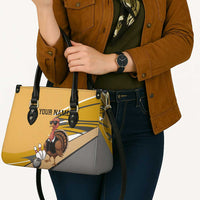 Personalized Cool Turkey Bowling Leather Bag with Sunglasses Pins - Wonder Print Shop