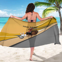 Personalized Cool Turkey Bowling Sarong with Sunglasses Pins - Wonder Print Shop