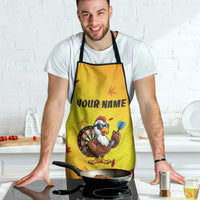 Personalized Funny Turkey Darts Apron with Sunglasses Dartboard - Wonder Print Shop