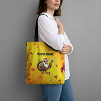 Personalized Funny Turkey Darts Tote Bag with Sunglasses Dartboard - Wonder Print Shop