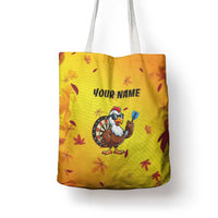 Personalized Funny Turkey Darts Tote Bag with Sunglasses Dartboard - Wonder Print Shop