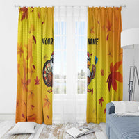 Personalized Funny Turkey Darts Window Curtain with Sunglasses Dartboard - Wonder Print Shop