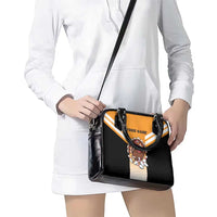 Personalized Funny Turkey Bowling Shoulder Handbag with Cartoon Pins Thanksgiving - Wonder Print Shop