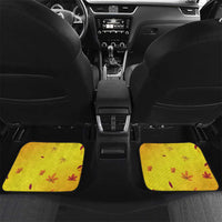 Personalized Funny Turkey Billiards Car Mats with Pool Cue and Balls Thanksgiving Design - Wonder Print Shop