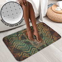 Khepri Bathroom Set Ancient Egyptian Chevron, Scarab Ankh and Winged Khepri Guardian Motif - Wonder Print Shop