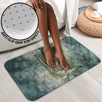 Khnum Ancient Egyptian Bathroom Set with Smoky Leaf, Ram Head Emblem, and Guardian of the Cataract - Wonder Print Shop
