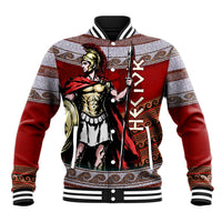 Hector Prince Of Troy Baseball Jacket Ancient Greek Mythology Trojan Warrior