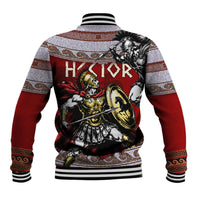 Hector Prince Of Troy Baseball Jacket Ancient Greek Mythology Trojan Warrior