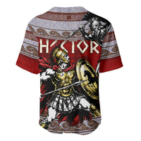 Hector Prince Of Troy Baseball Jersey Ancient Greek Mythology Trojan Warrior