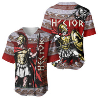 Hector Prince Of Troy Baseball Jersey Ancient Greek Mythology Trojan Warrior