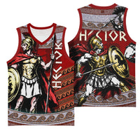 Hector Prince Of Troy Basketball Jersey Ancient Greek Mythology Trojan Warrior