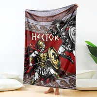 Hector Prince Of Troy Blanket Ancient Greek Mythology Trojan Warrior